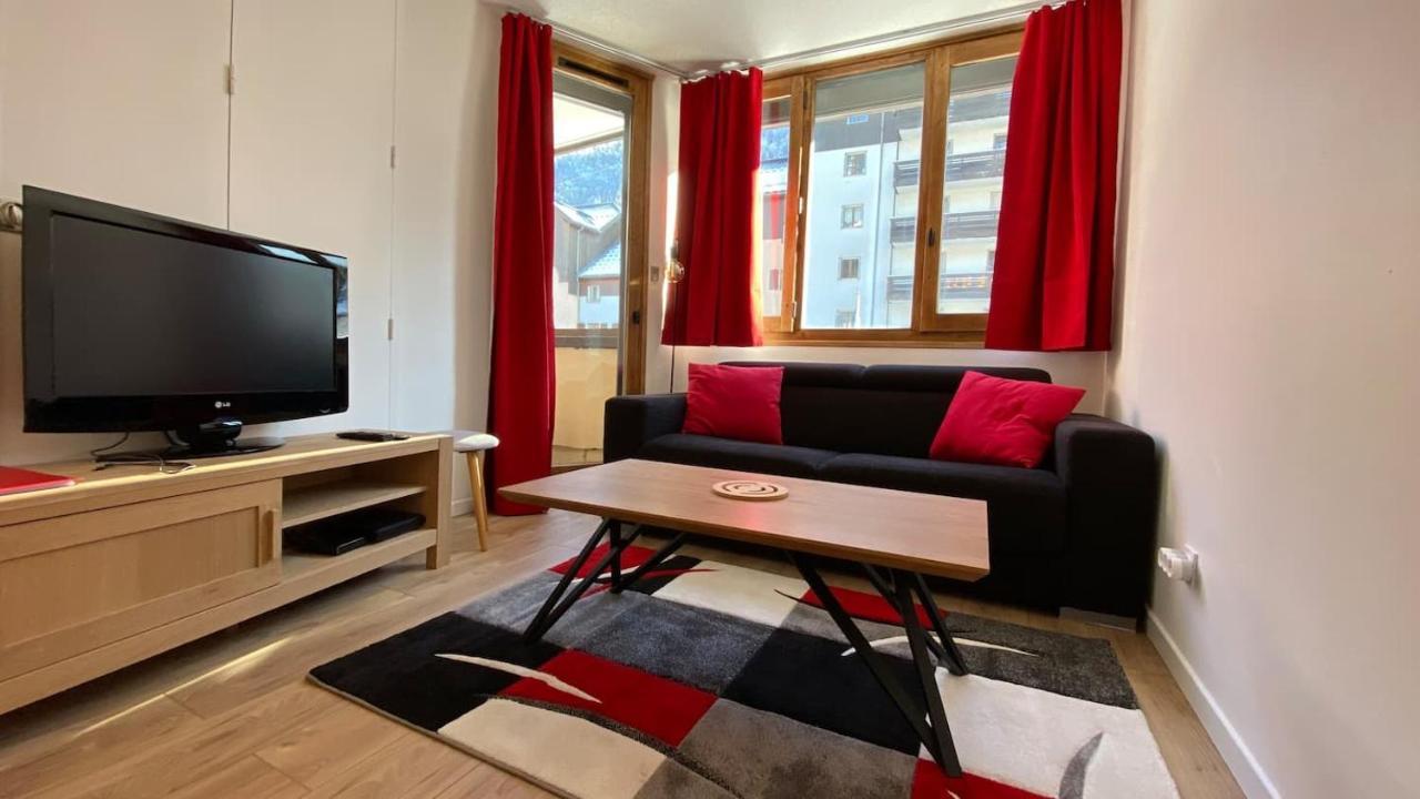 Chamois De Chamonix, Confortable 2 Pieces, Balcon, Parking Gratuit Zewnętrze zdjęcie